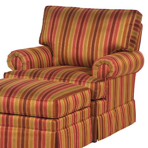 Taylor King Cozy Creations K138 47 Customizable Upholstered Arm Chair Jacksonville Furniture Mart Upholstered Chairs
